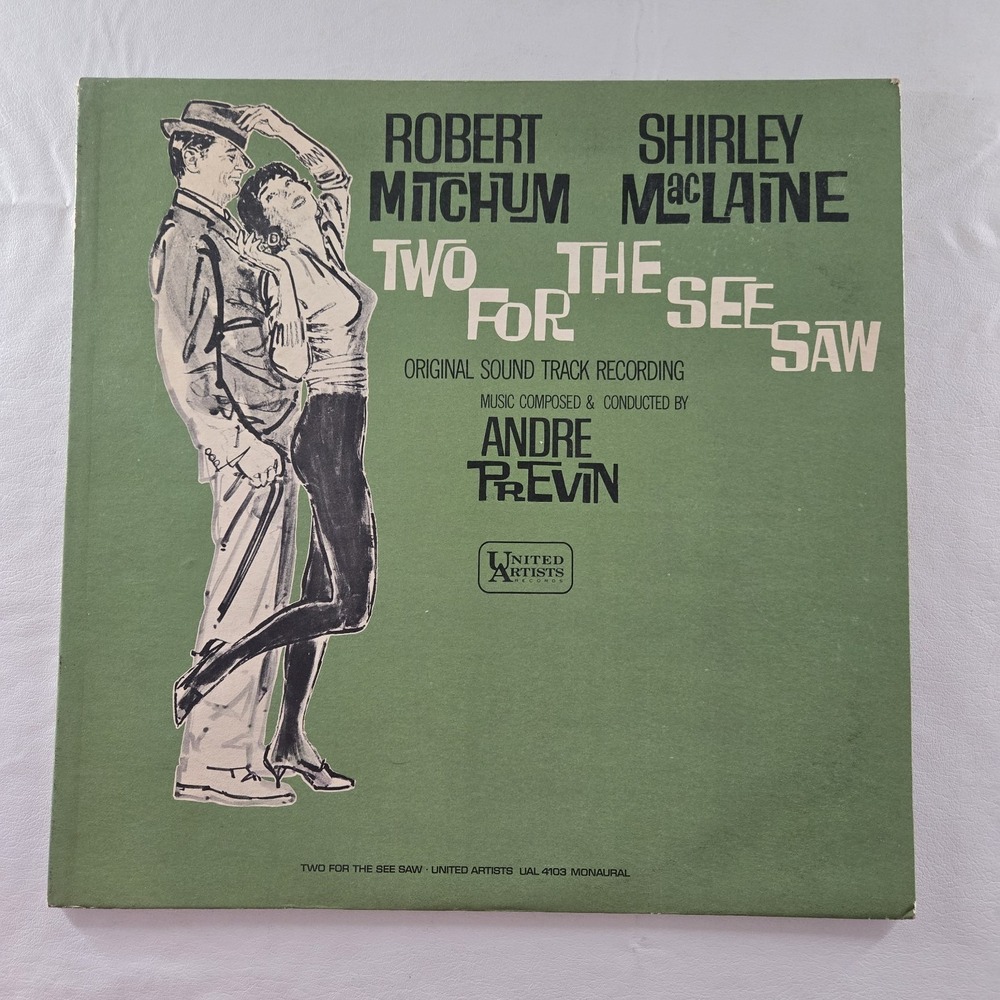 Two for the See Saw - Soundtrack Record Vinyl - Andre Previn VG Tested UAL‎ 4103